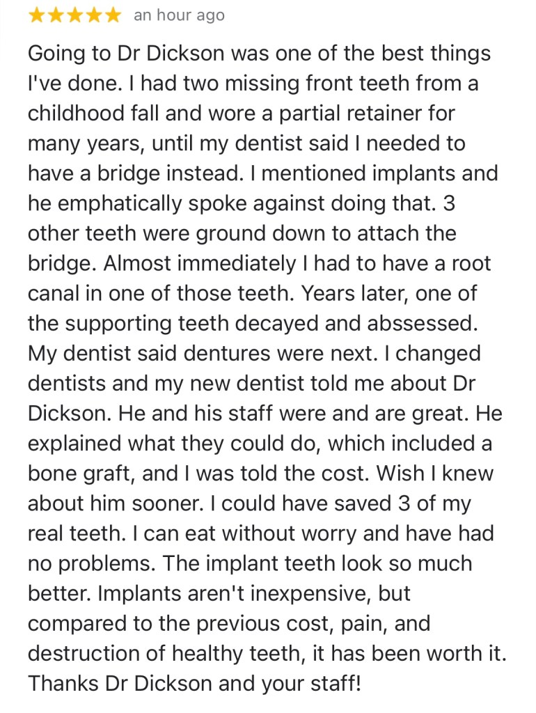 Patient Testimonials at {PRACTICE_NAME}