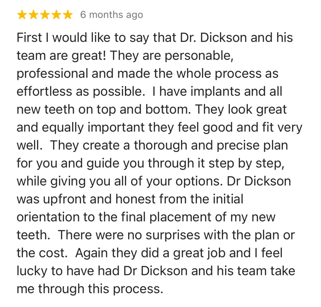 Patient Testimonials at {PRACTICE_NAME}
