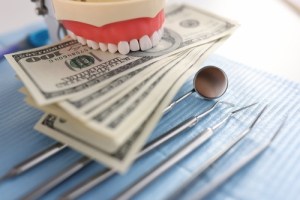 Implant mock up and money