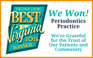 We Won! Peridodontics Practice. We're Grateful for the Trust of Our Patients and Community