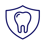tooth and shield icon